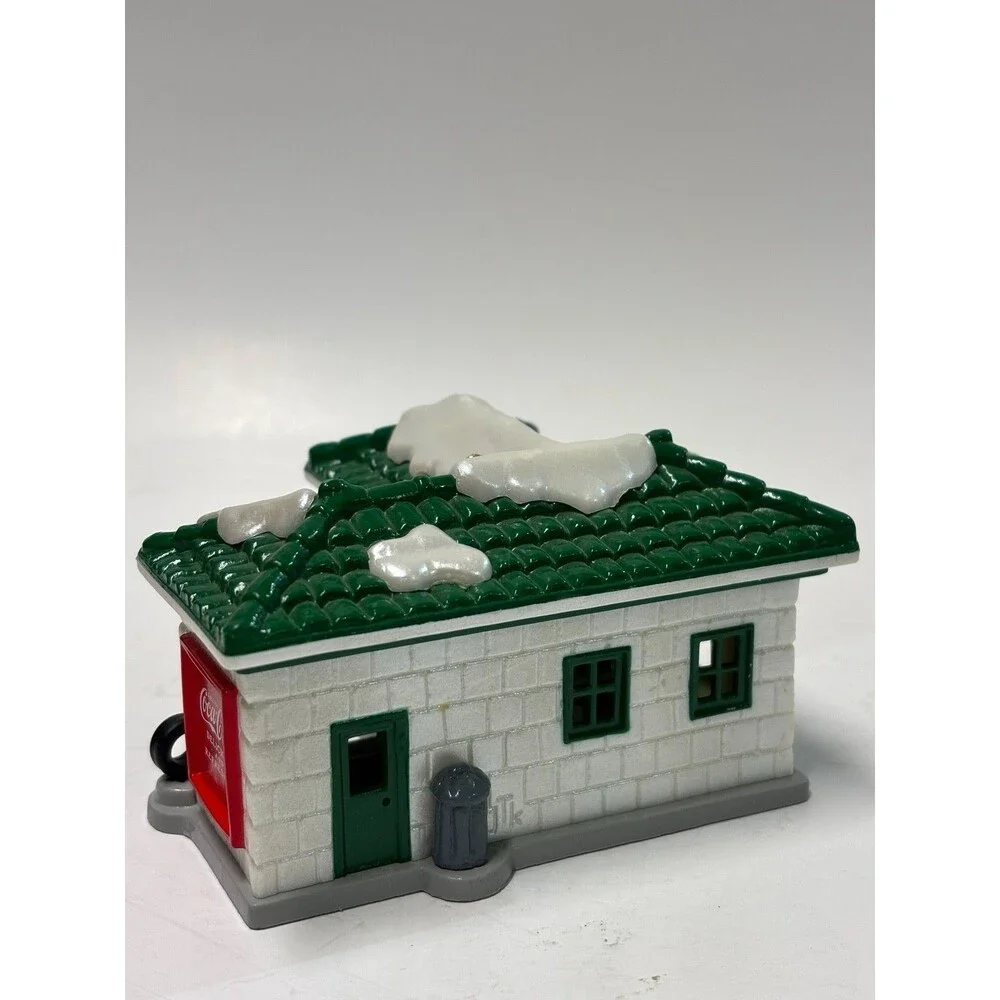 Coca Cola Trim-A-Tree Collection Christmas Ornament Standard Gas Station 1991